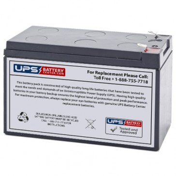 Panasonic LC-R127R2P1 12V 7.2Ah Battery