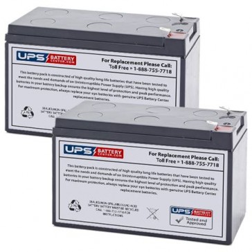 Altronix SMP5PMCTXPD8CB 12V 7.2Ah Batteries