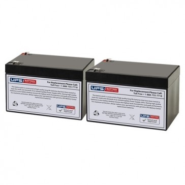 Altronix SMP10PM24P8 12V 12Ah Replacement Batteries