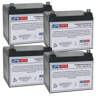 52-10BBS - Bunton Company Lawn Mower 12V 35Ah Nut & Bolt Battery Set
