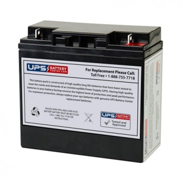 GS1218 - Consent 12V 18Ah F3 Replacement Battery