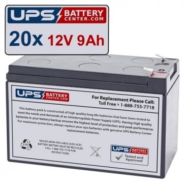 CyberPower OL10KRT Compatible Replacement Battery Set