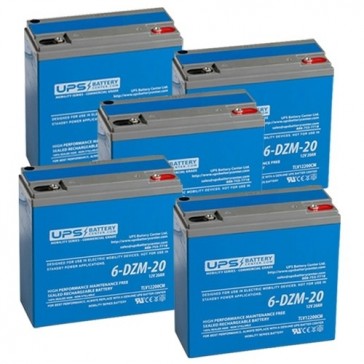 Fun E-Cycle Mobility Scooter N4RT 60V 20Ah Battery Set