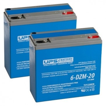 Golden Technologies LiteRider 4 Wheel GL141D 24V 20Ah Battery Set