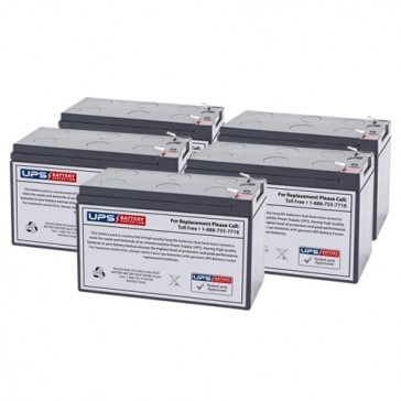 IntelliPower 1100VA 750W FA00110 Compatible Replacement Battery Set