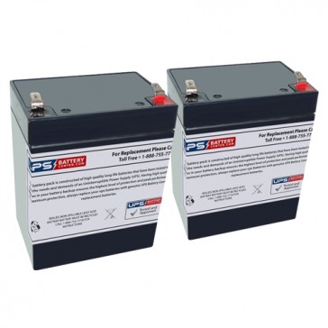 Invacare Linak 12V 2.9Ah Batteries with F1 Terminals - Right Side (+)