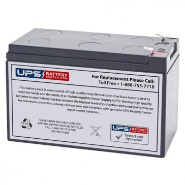 Leoch LP12-7.0 12V 7Ah F1 Battery