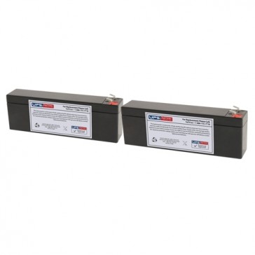 NEC Electra Elite IPK Phone System 12V 2.6Ah Compatible Battery Set