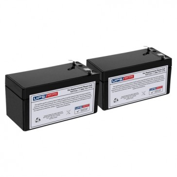 Phoenix Contact UPS-BAT-KIT-VRLA 2X12V/1.3AH - 2908665 Compatible Battery Set