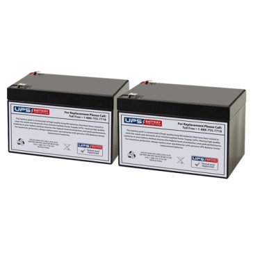Phoenix Contact UPS-BAT-KIT-VRLA 2X12V/12AH - 2908235 Compatible Battery Set