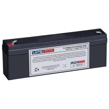 Power Kingdom 12V 2.3Ah PS2.3-12 Replacement Battery with F1 Terminals