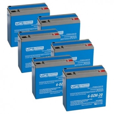 Riders Solutions Ninja 72V 20Ah Battery Set