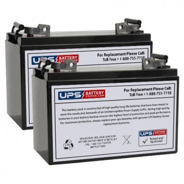 Speedzee Boomerbuggy Covered 24V 110Ah Battery Set