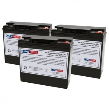 XPower PowerSource 1800 - Xantrex Technology Jump Starter 12V 20Ah M5 Insert Terminals Battery Set