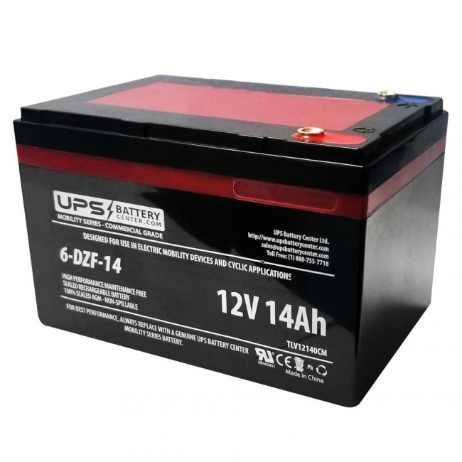 HRX 6-DZM-14 12V 14Ah M5 Replacement Battery