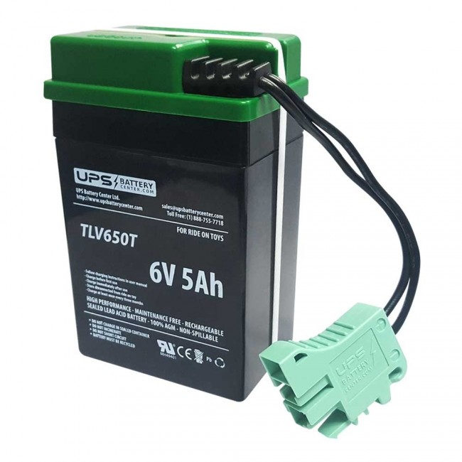 Peg Perego 6V Mini Princess Compatible Replacement Battery