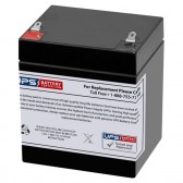 TLV1245F1 - 12V 4.5Ah Sealed Lead Acid Battery with F1 Terminals