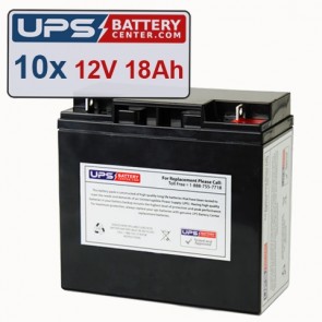 GE Medical Systems AMX II Batteries - Set of 10