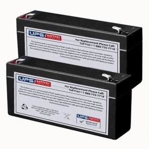 Impact Instrumentation 302 Portable Aspirator Batteries - Set of 2