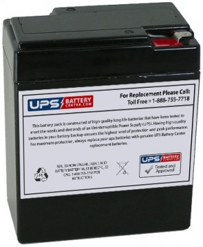 Sure-way 1006 6V 8.5Ah Battery with F1 Terminals
