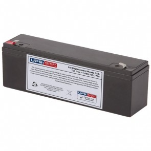 BatteryMart 12V 4Ah SLA-PS-1238 Battery with F1 Terminals