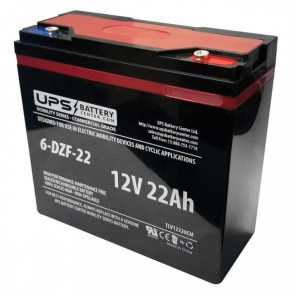 Betta Batteries 12V 22Ah 6-CNFJ-22 Replacement Battery with M5 Terminals
