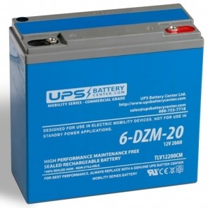 Bulls Power BPE12-20 12V 20Ah Replacement Battery with M5 Terminals