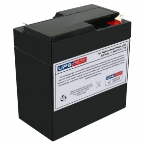 Carpenter Watchman 713511 6V 6.5Ah Battery with FP Terminals