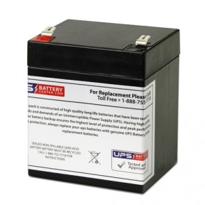 Casil 12V 5Ah CA1250 Battery with F2 Terminals