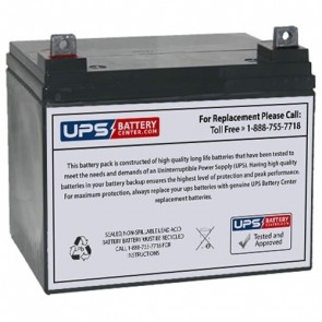 CCB Industrial 12V 33Ah 12DD-33 Battery with NB Terminals