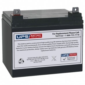 Constant Power 12V 35Ah AGMD3512 Battery with NB Terminals