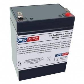 CTM 12V 2.9Ah CT2.9-12 Battery with F1 Terminals - Right Side (+)