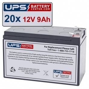 Delta RT Series 10kVA RT-10K Compatible Battery Set