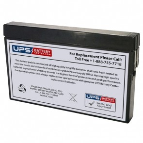 Discover 12V 2Ah D1220M Battery with Tab Terminals