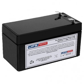 Duracell 12V 1.4Ah DURA12-1.3F Battery with F1 Terminals