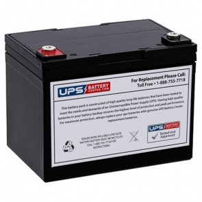 Henglypower 12V 33Ah MHL1233 Replacement Battery with M5 Terminals