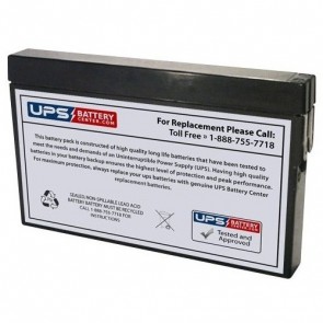 Impact Instrumentation 321, 321GR Portable Aspirator Battery