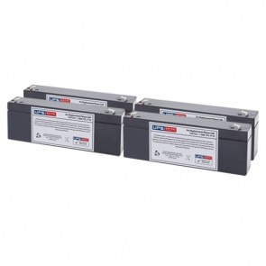 IntelliPower 1100VA 750W FA00404 Compatible Replacement Battery Set