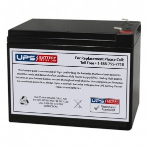 JASCO RB12100 12V 10Ah Battery with F2 Terminals
