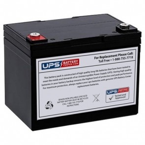 Kaiying 12V 35Ah KM33-12B Battery with F9 - Insert Terminals