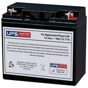 LCB SP22-12T 12V 22Ah Battery with F3 - Nut & Bolt Terminals