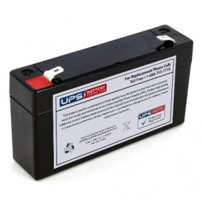 MSB MS6-1.3 6V 1.4Ah Replacement Battery with F1 Terminals