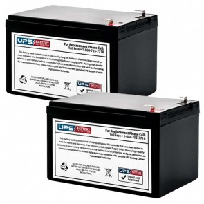 Phoenix Contact UPS-BAT-KIT/PB/2X12V/12AH - 1283121 Compatible Battery Set