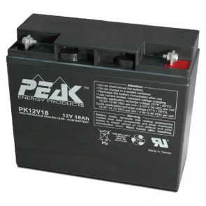 PK12V18B1 Peak Energy 12V 18Ah Battery