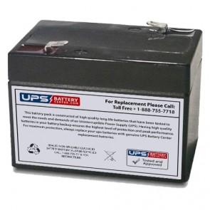 LONG WP2-6 6V 2Ah Battery with F1 Terminals