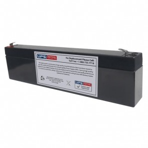 Power One 6V 3.5Ah KT635 Replacement Battery with F1 Terminals