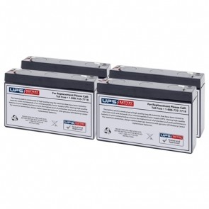 PowerWalker Line-Interactive 1000VA VI 1000 R1U Compatible Battery Set