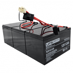 Razor W15128190003 Compatible replacement battery set for Razor Indian eFTR Jr, MX500, MX650, SX500 