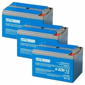 Rosso Motors eQuad X Army Camo 800W Utility ATV 36V 12Ah Battery Set