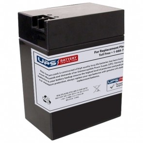 RYTON 6V 14Ah RT6140 Replacement Battery with +F2 -F1 Terminals